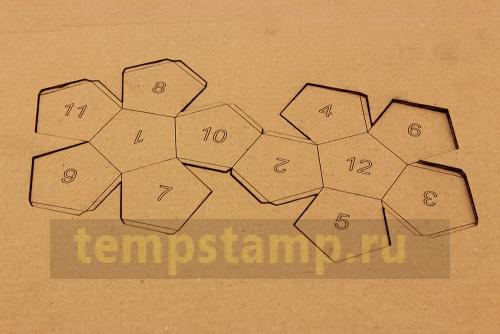 Laser cutting of paper models from cardboard