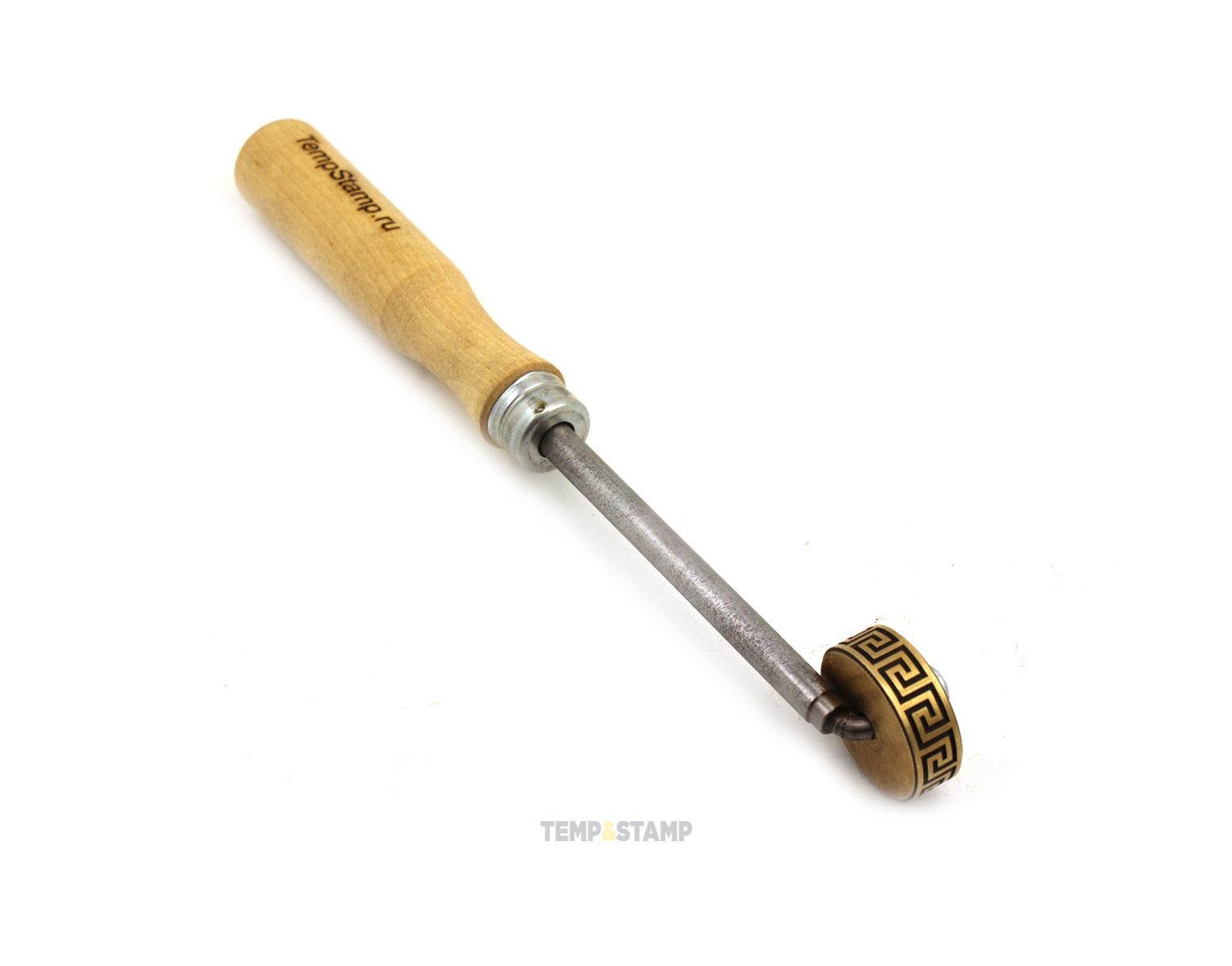 Роликовый штамп для тиснения "Греческий меандр"