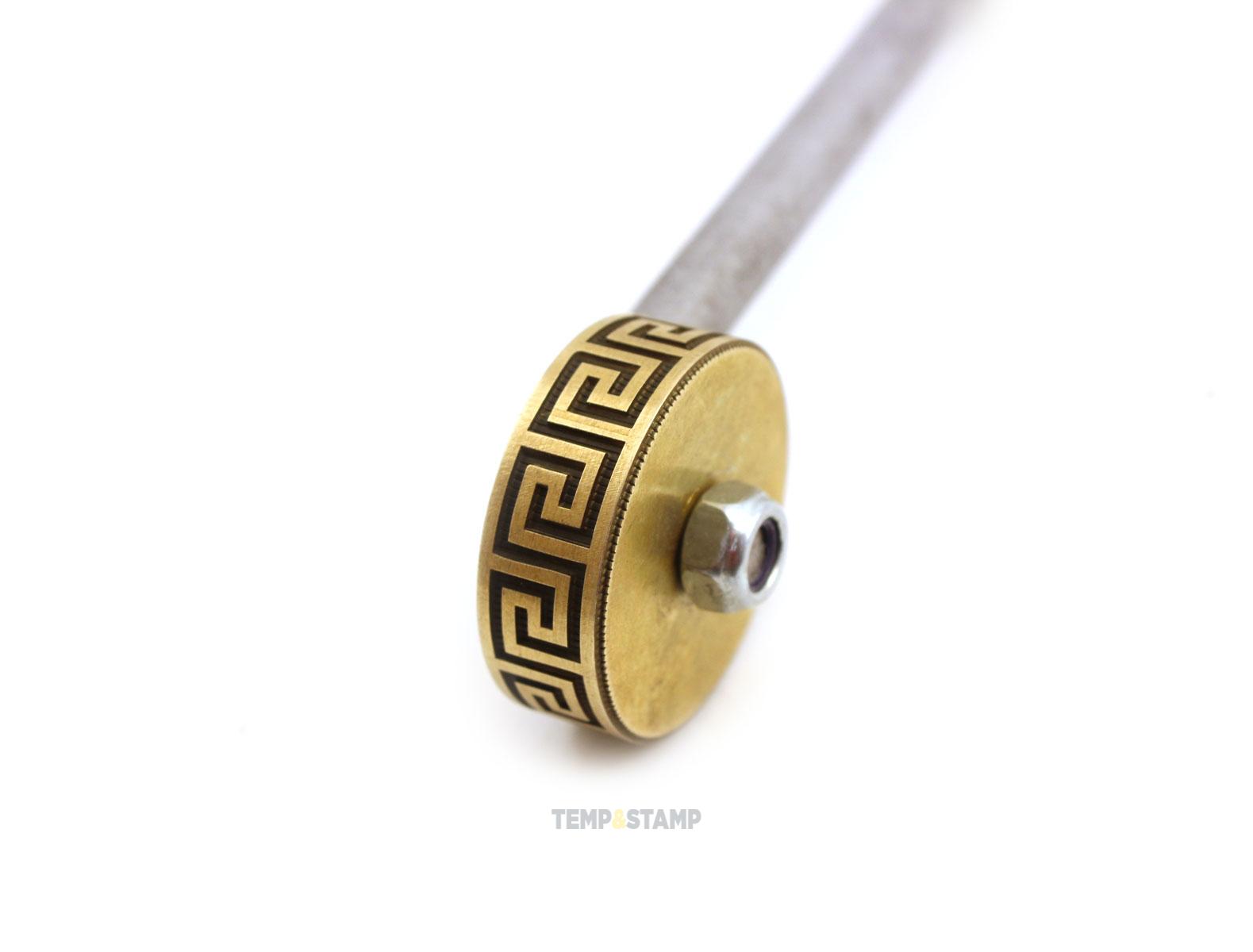 Роликовый штамп для тиснения "Греческий меандр"