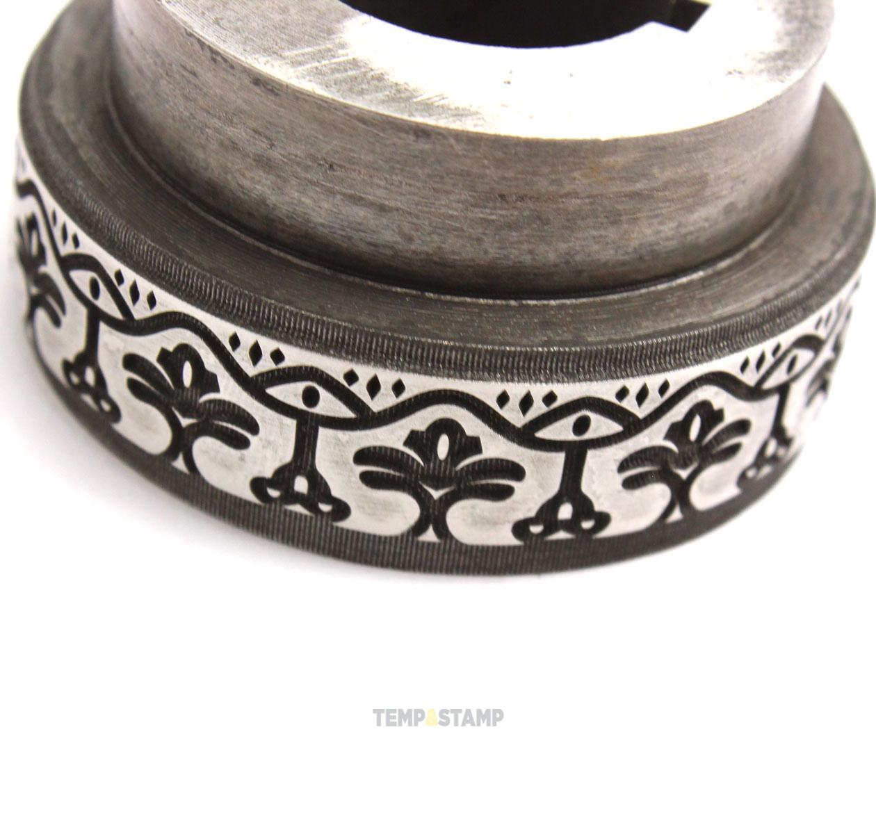 Ролик для тиснения узора, цветы и растения