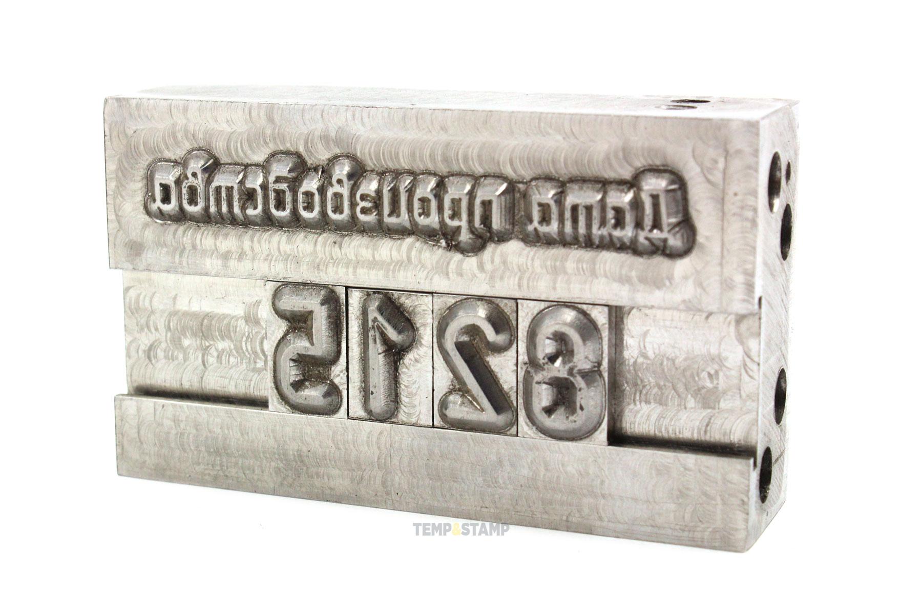 Клеймо для маркировки даты на поддоне