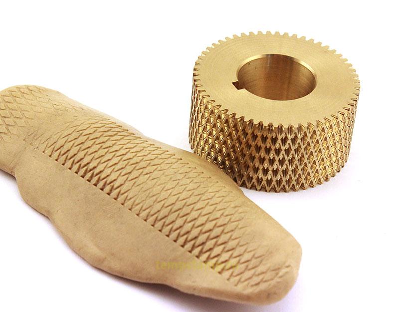 Leather embossing roller