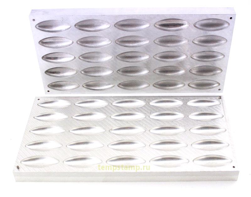 Aluminum mold for sweets and marmalade