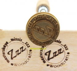Клише и оттиск для деревянных изделий WoodCraft