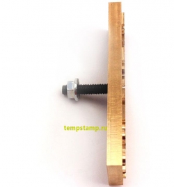 Крепление в клише (винт и гайка М8)