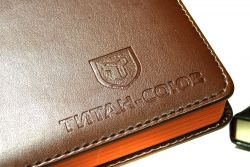 Тиснение на ежедневнике