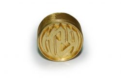 Клеймо из латуни