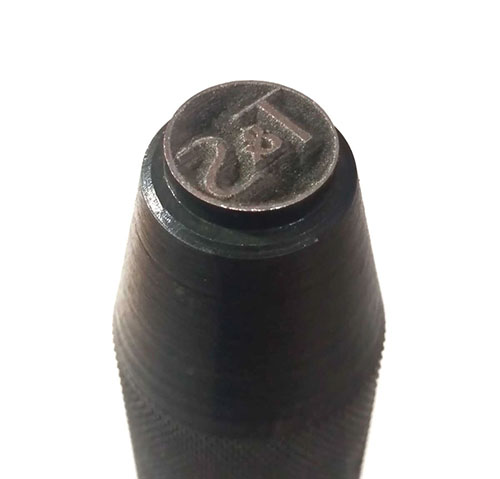 Ударное клеймо с логотипом